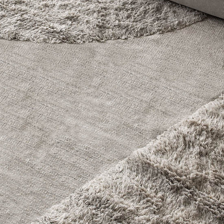 Punja Plasma Wool Rug - Sand Melange - ökenhem