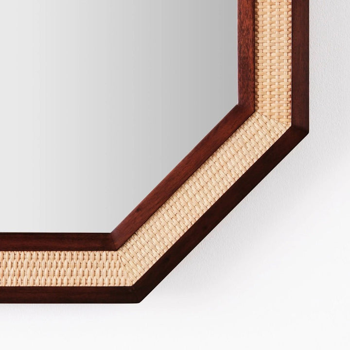 Rattan Mirror Large - ökenhem