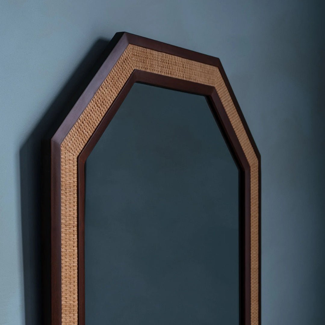 Rattan Mirror Small - ökenhem