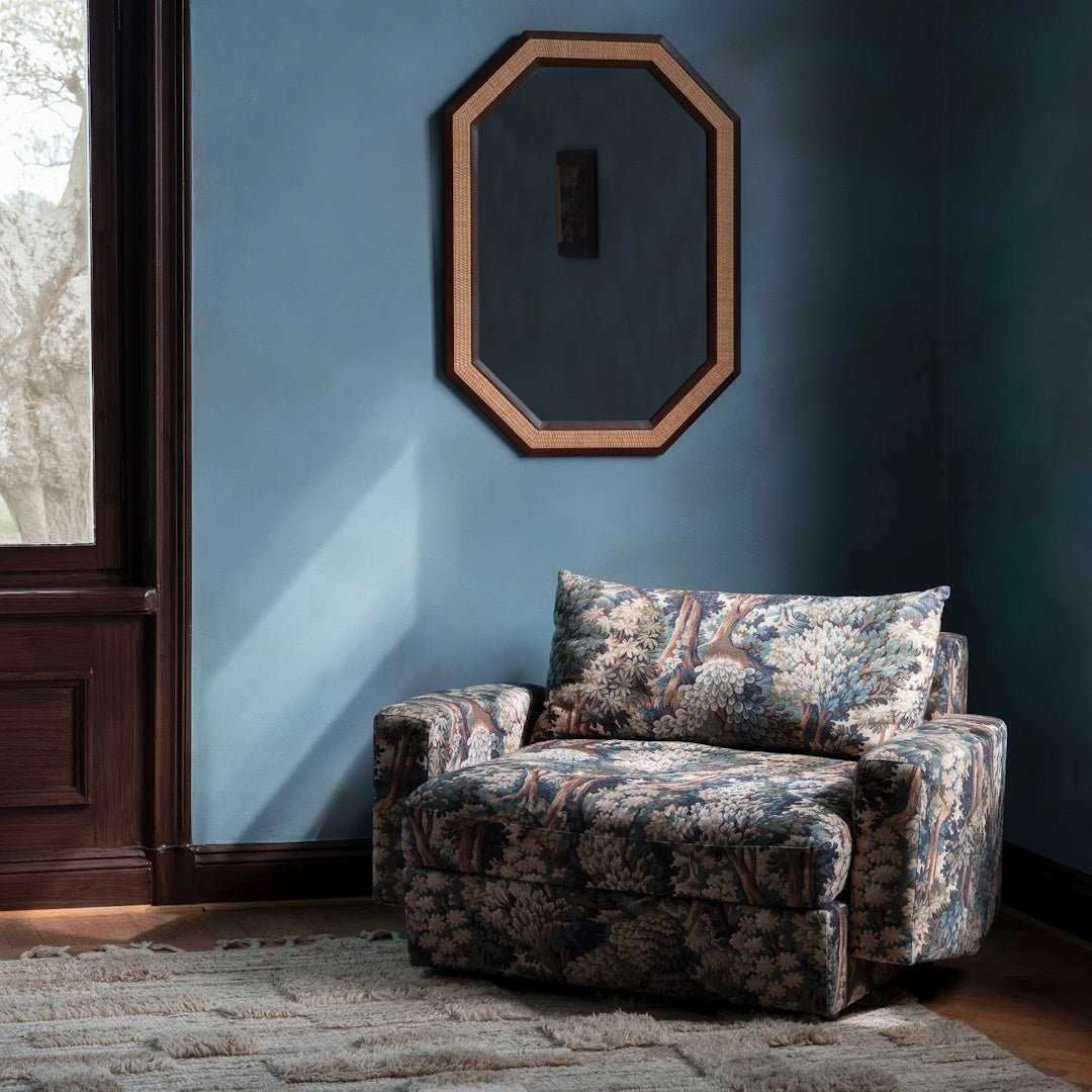 Rattan Mirror Small - ökenhem