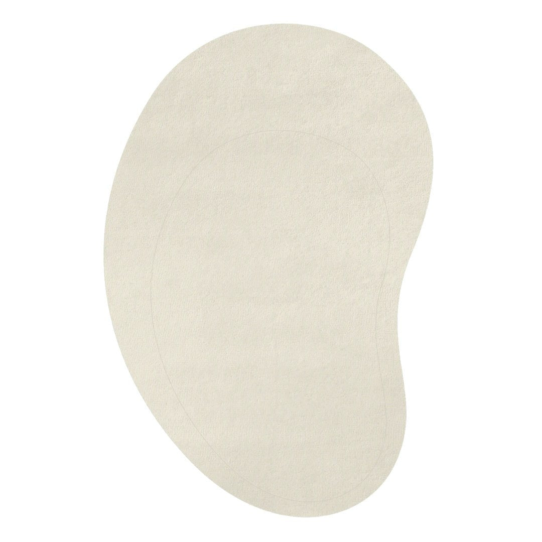 Residue Wool Rug - Bone White - ökenhem