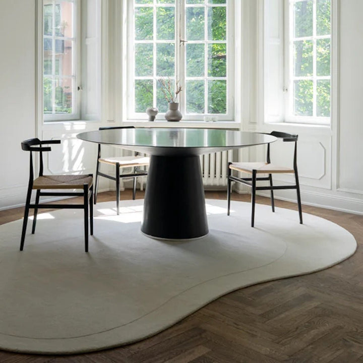 Residue Wool Rug - Bone White - ökenhem