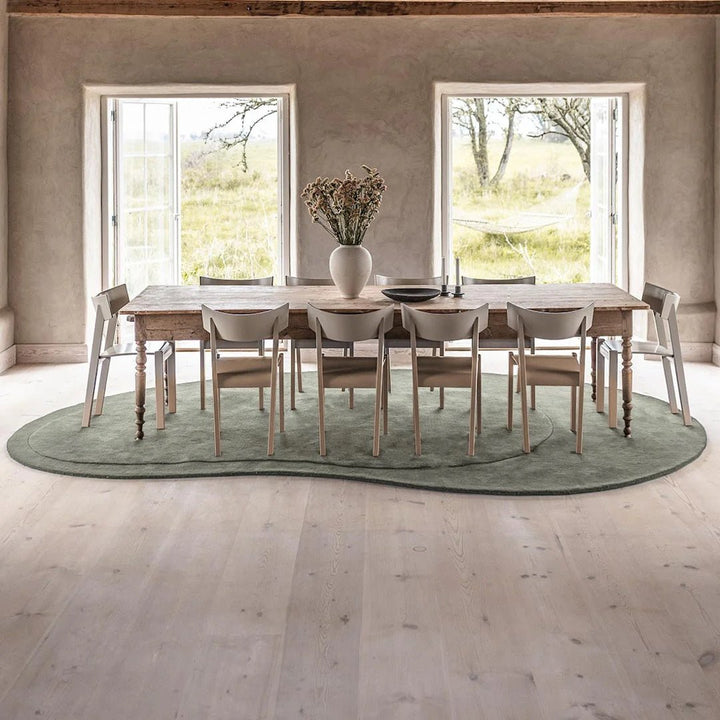 Residue Wool Rug - Sage - ökenhem