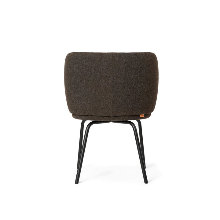 Rico Dining Chair - Hallingdal - Dark Grey/Brown - ökenhem