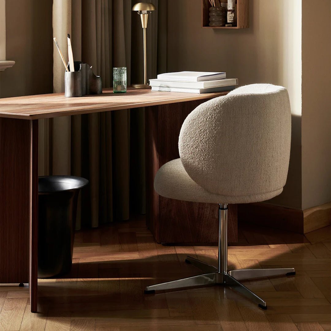 Rico Dining Chair - Swivel - Bouclé - ökenhem