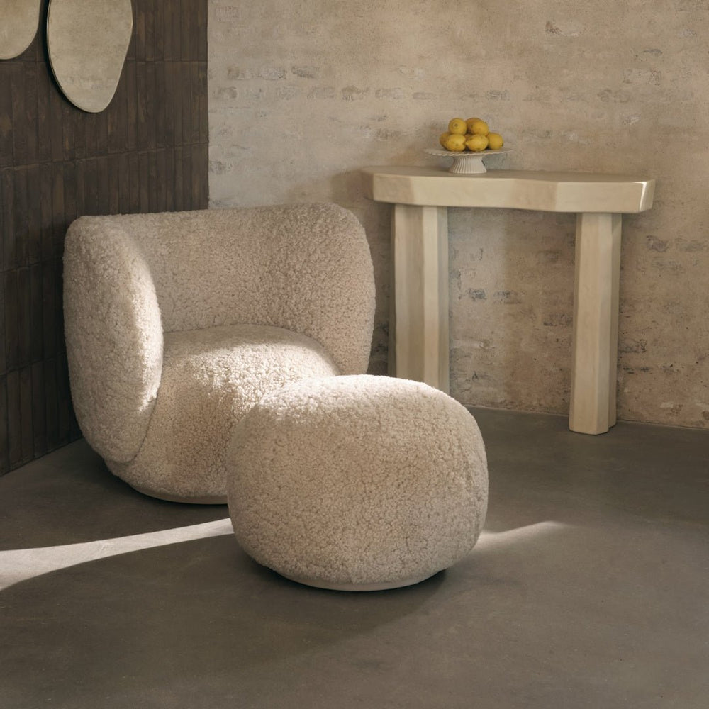 Rico Pouf - Sheepskin - ökenhem