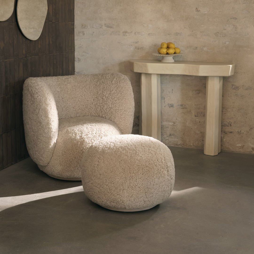 Rico Pouf - Sheepskin - ökenhem