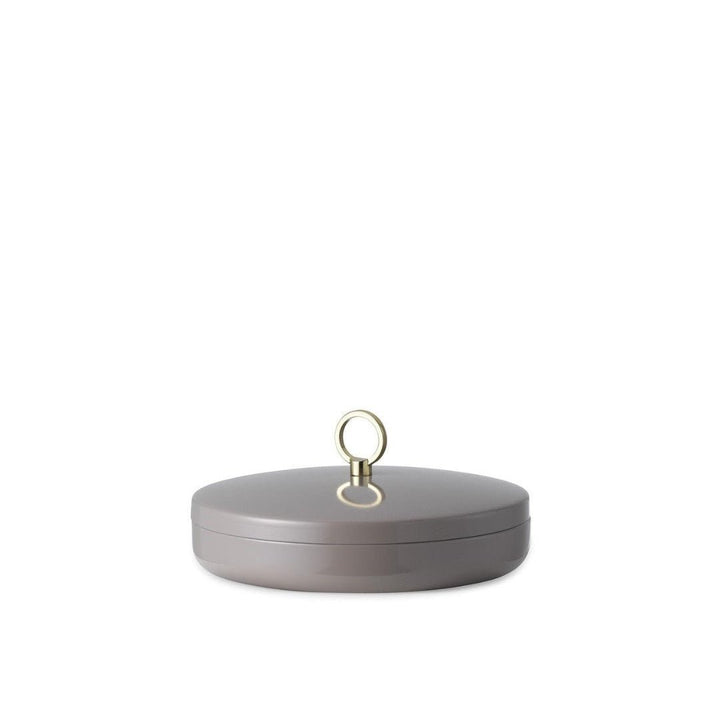 Ring box large, taupe - ökenhem