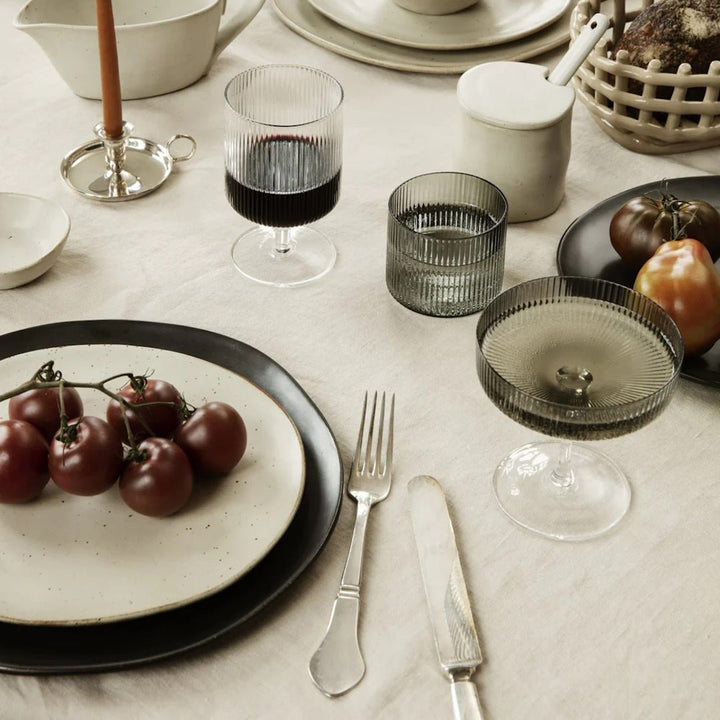 Ripple Champagne Saucers - Set of 2 - ökenhem