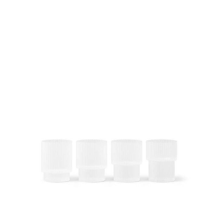 Ripple Small Glasses - Set of 4 - ökenhem