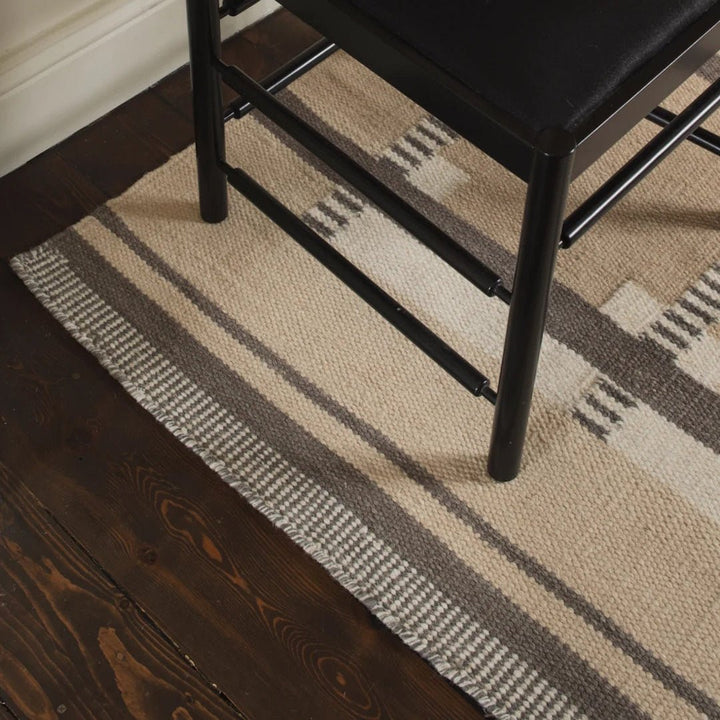 Röllakan Ruth Wool Rug - Almond - ökenhem