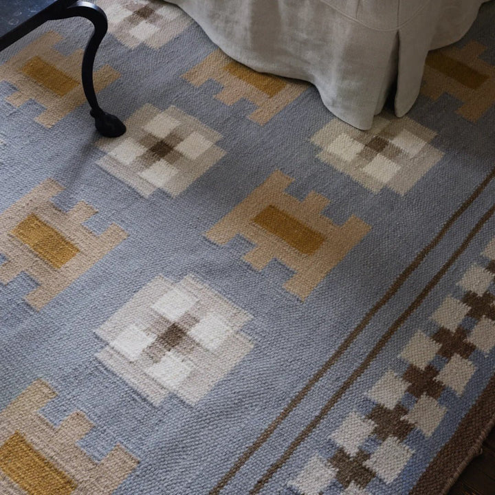 Röllakan Selma Wool Rug - Dove - ökenhem