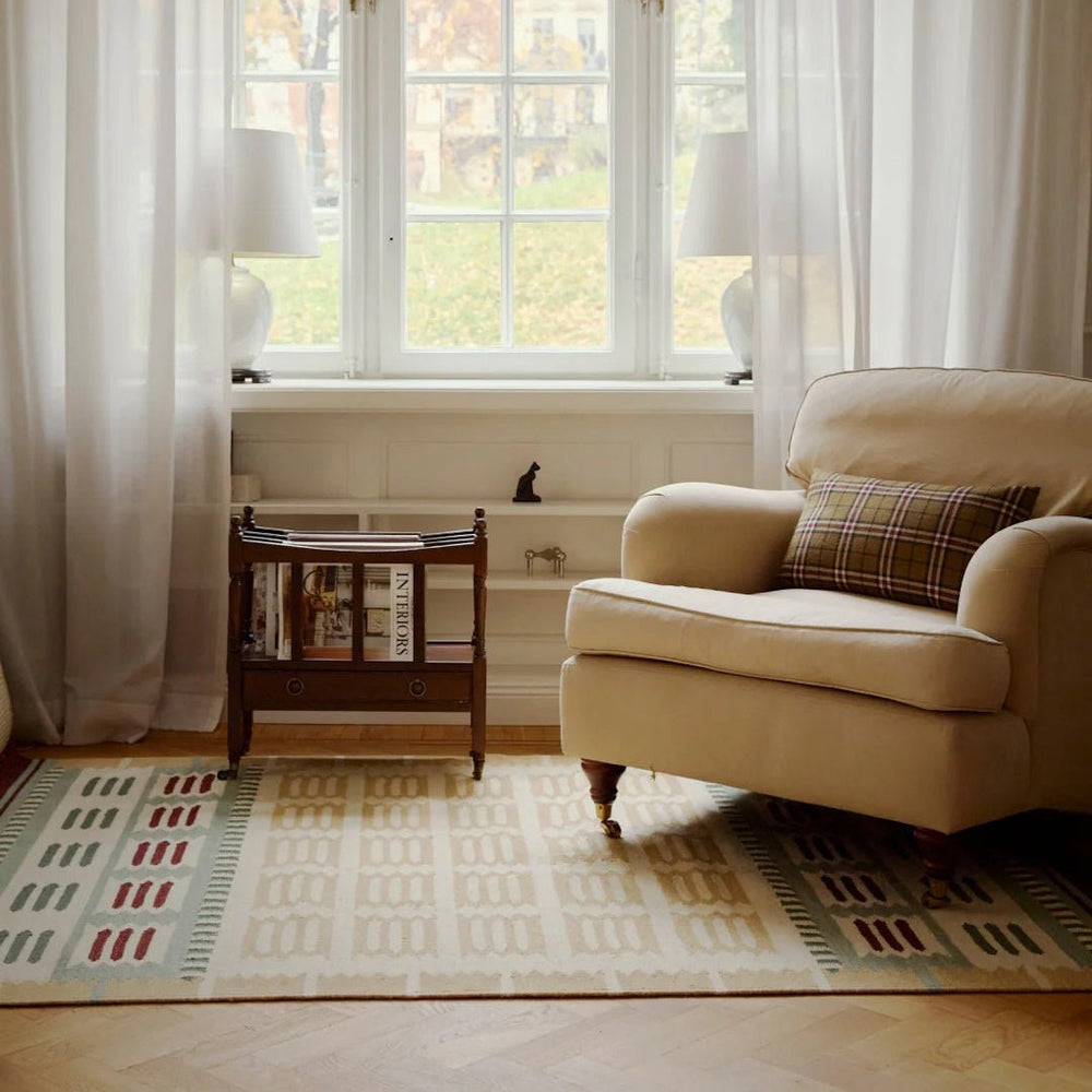 Röllakan Hilma Wool Rug - Primrose - ökenhem