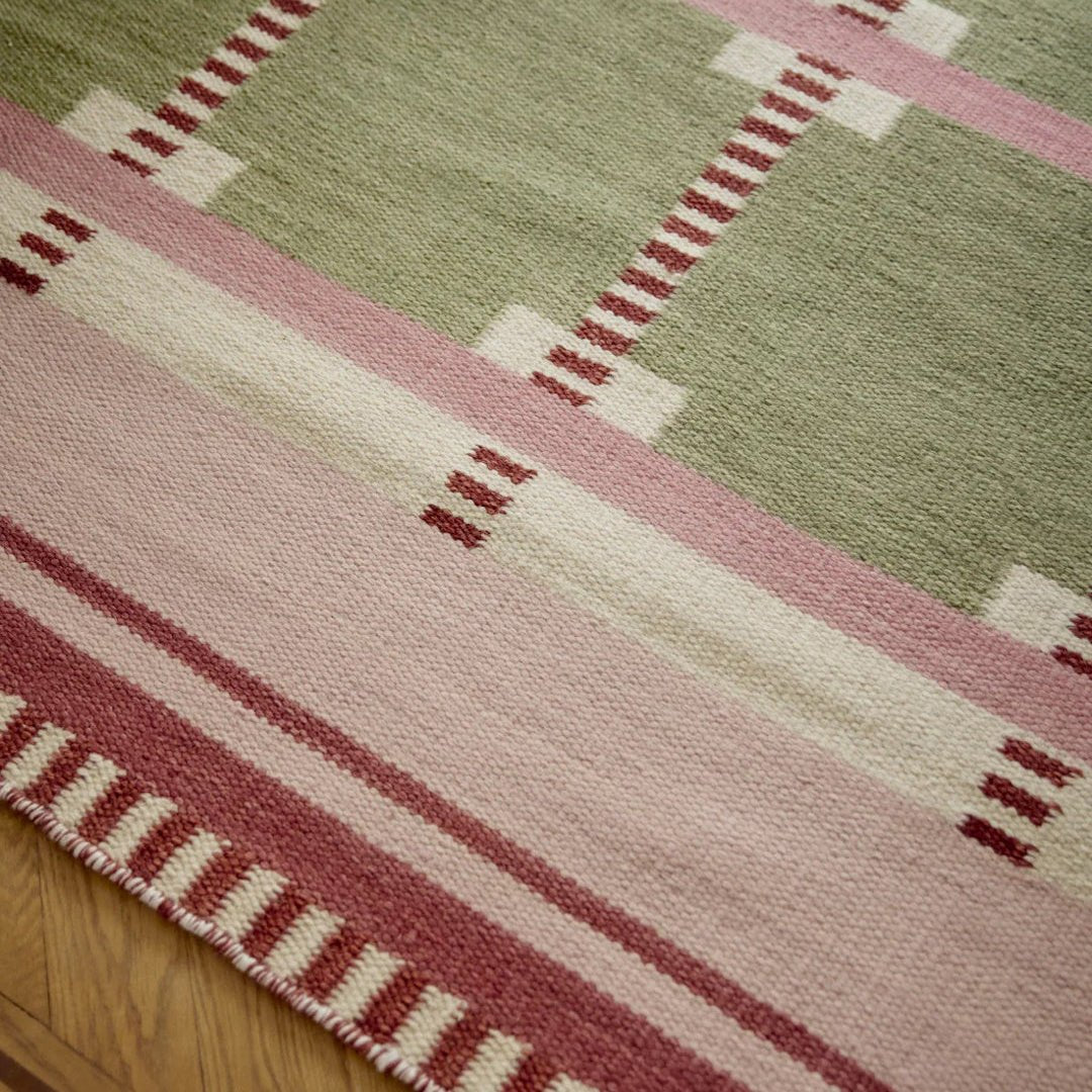 Röllakan Ruth Wool Rug - Spring Grass - ökenhem