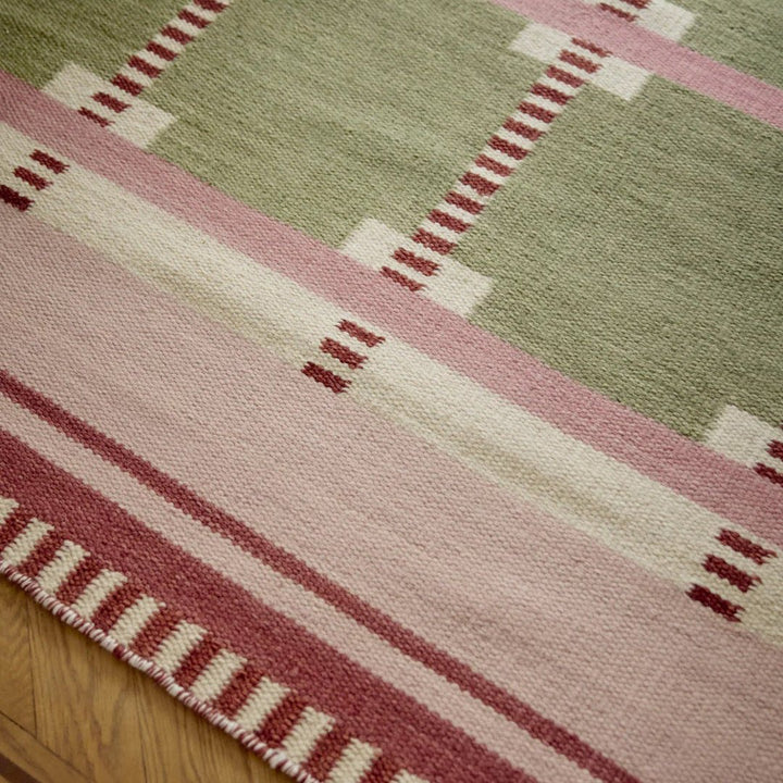 Röllakan Ruth Wool Rug - Spring Grass - ökenhem