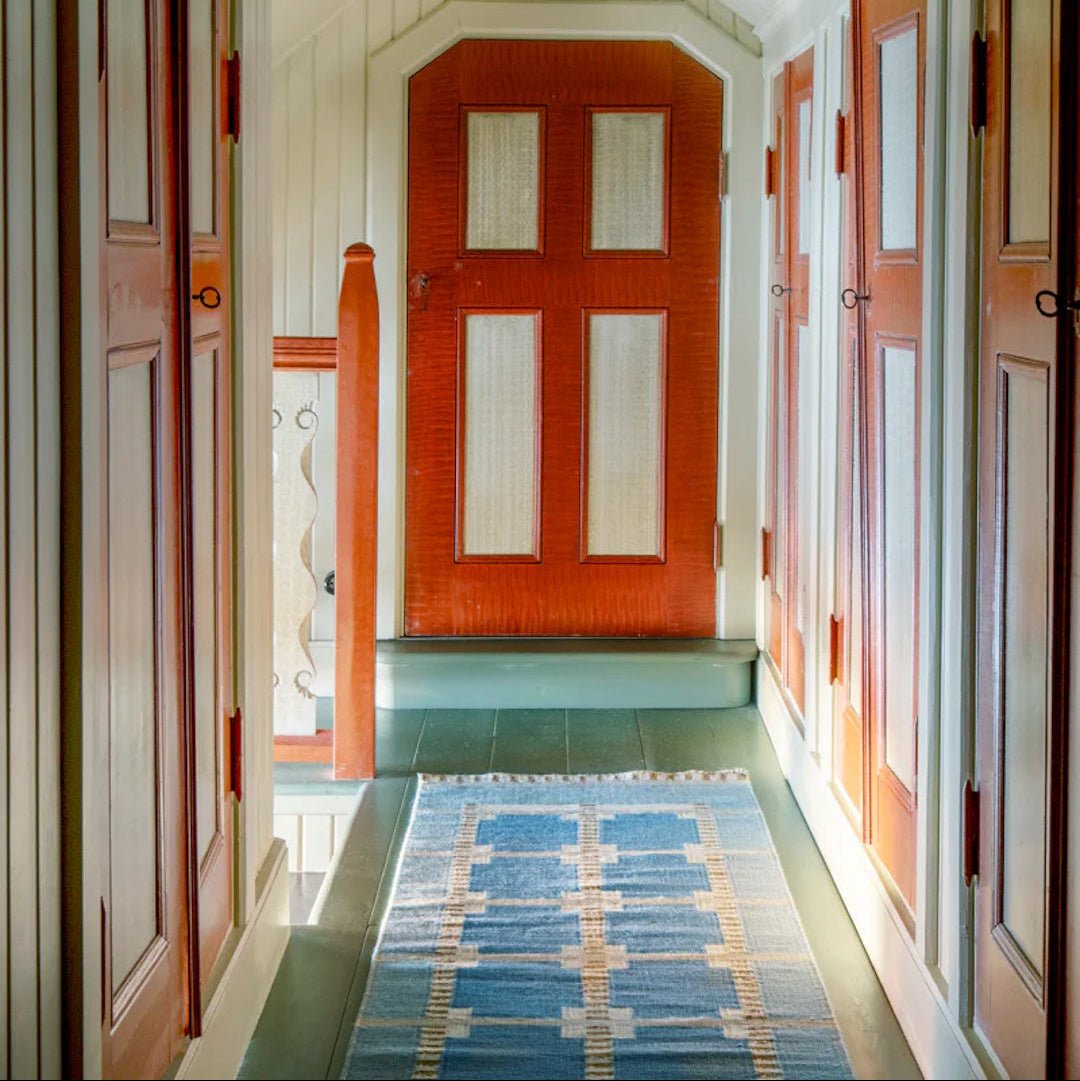 Röllakan Ruth Wool Rug - Summer Sky - ökenhem