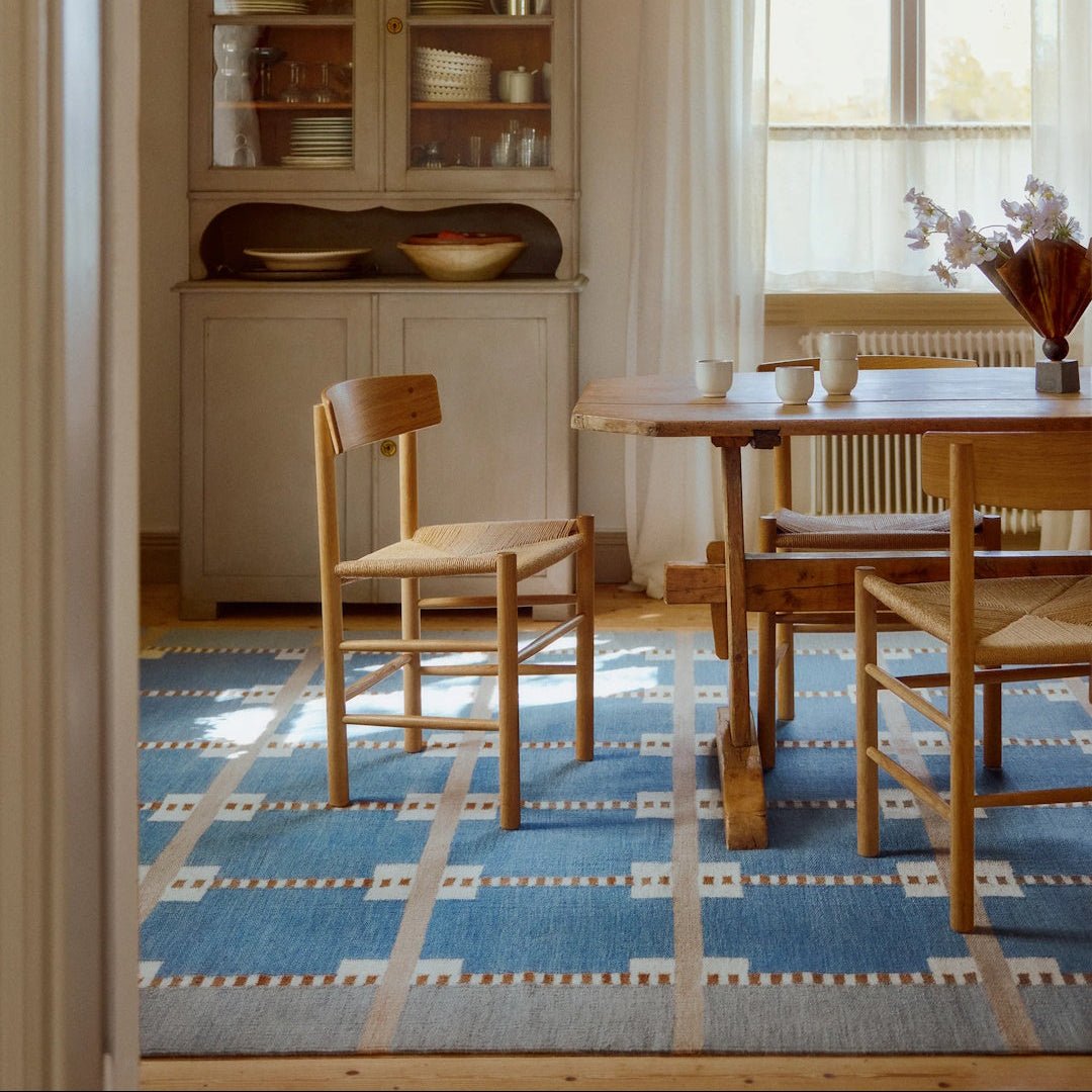 Röllakan Ruth Wool Rug - Summer Sky - ökenhem