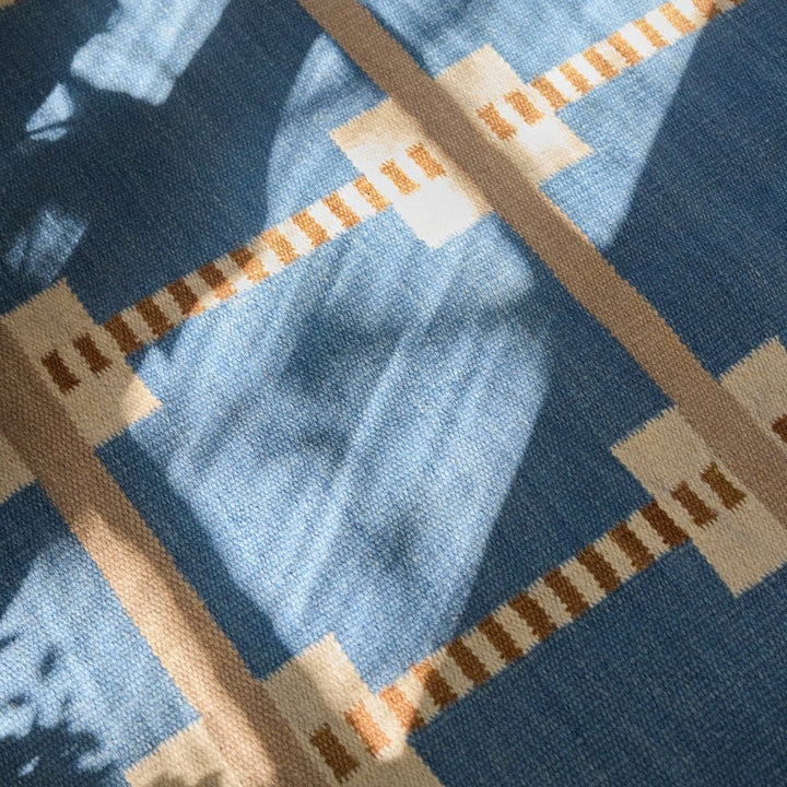 Röllakan Ruth Wool Rug - Summer Sky - ökenhem