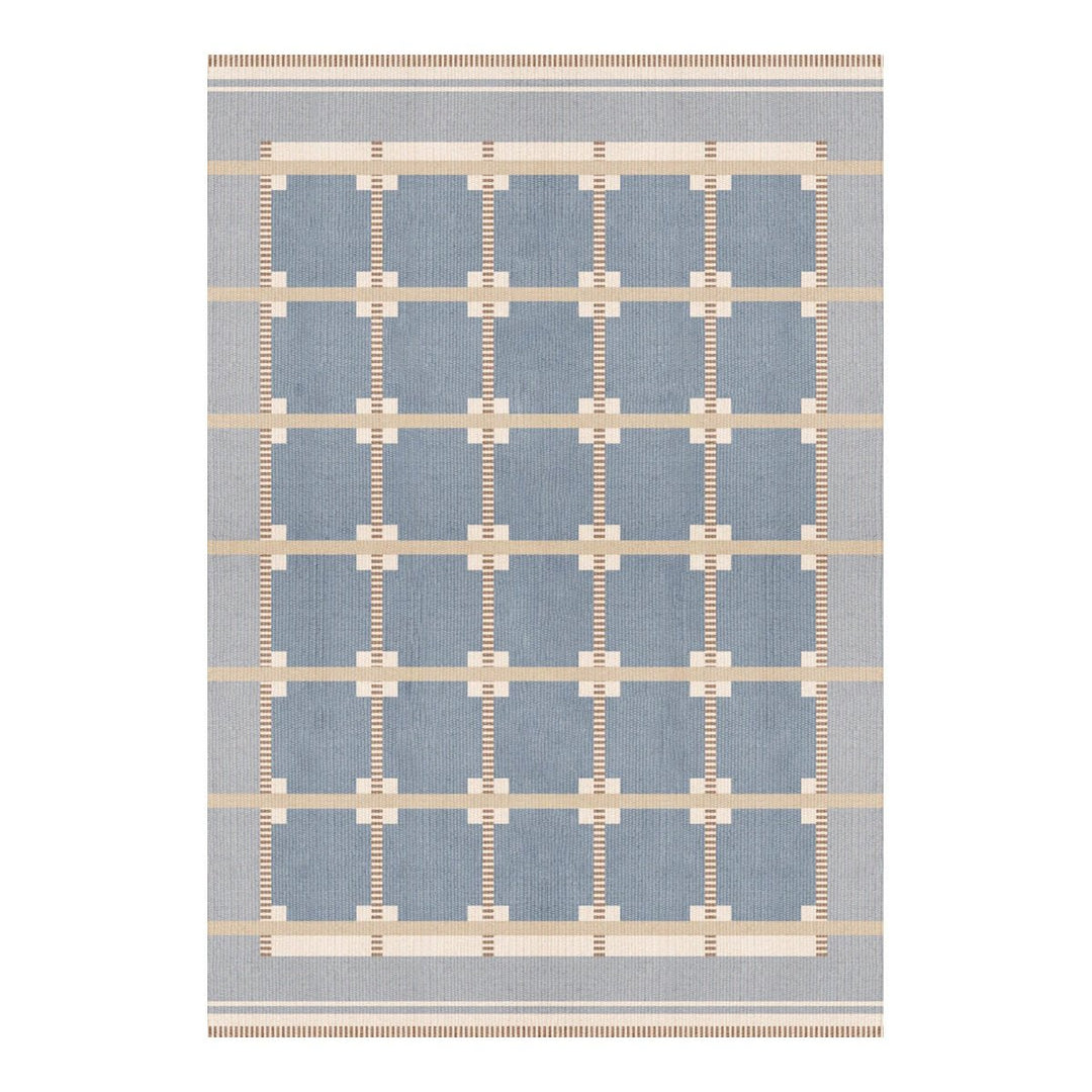 Röllakan Ruth Wool Rug - Summer Sky - ökenhem