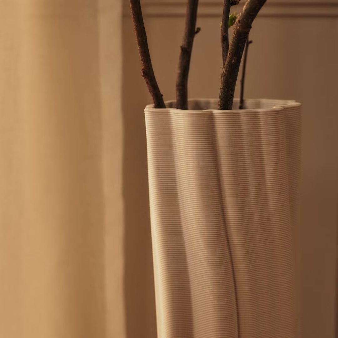 Rylith Floor Vase - Off - White - ökenhem