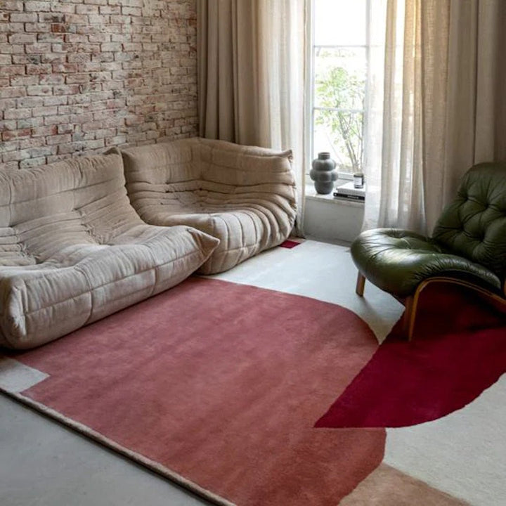 Scandi Wool Rug - Cloudberry - ökenhem