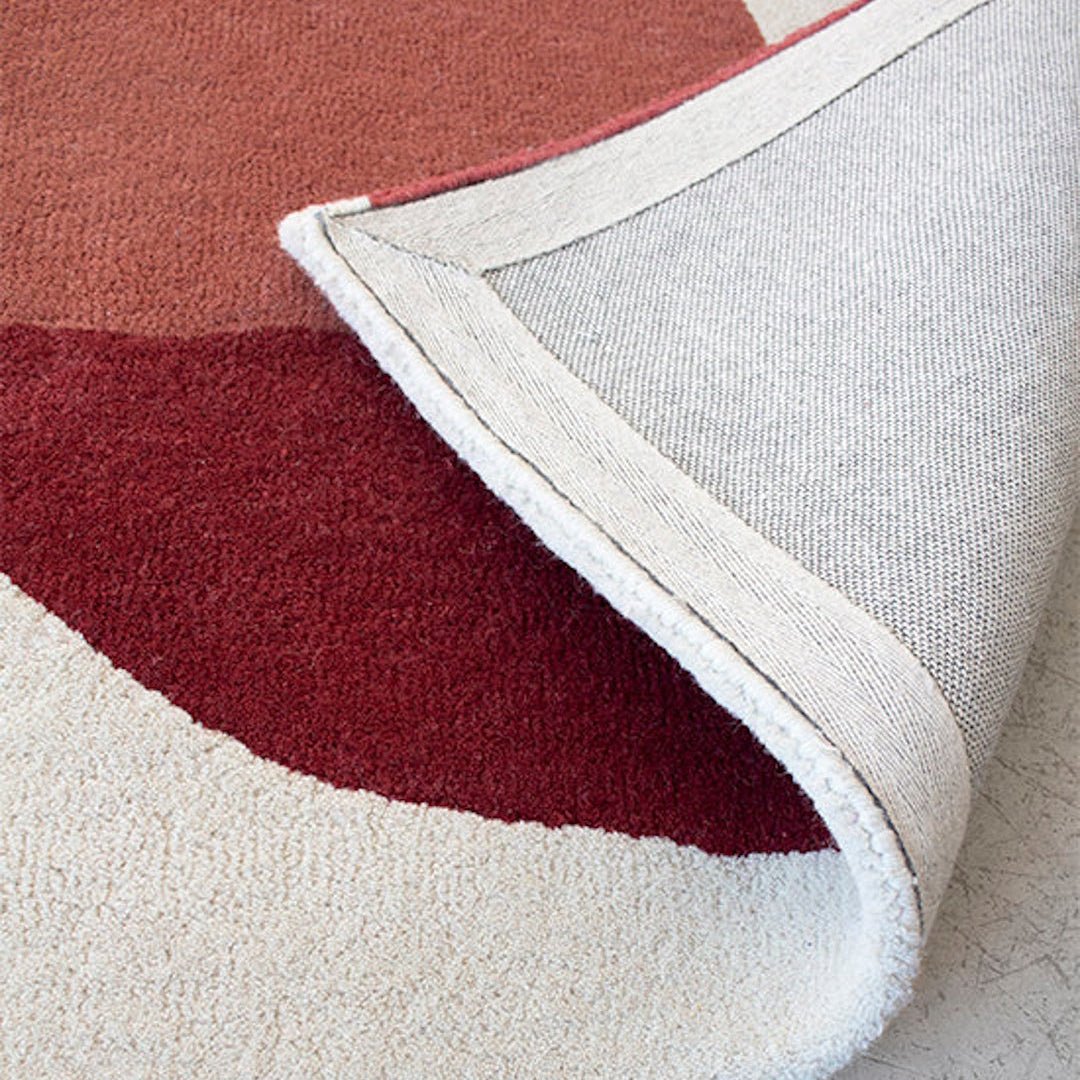 Scandi Wool Rug - Cloudberry - ökenhem