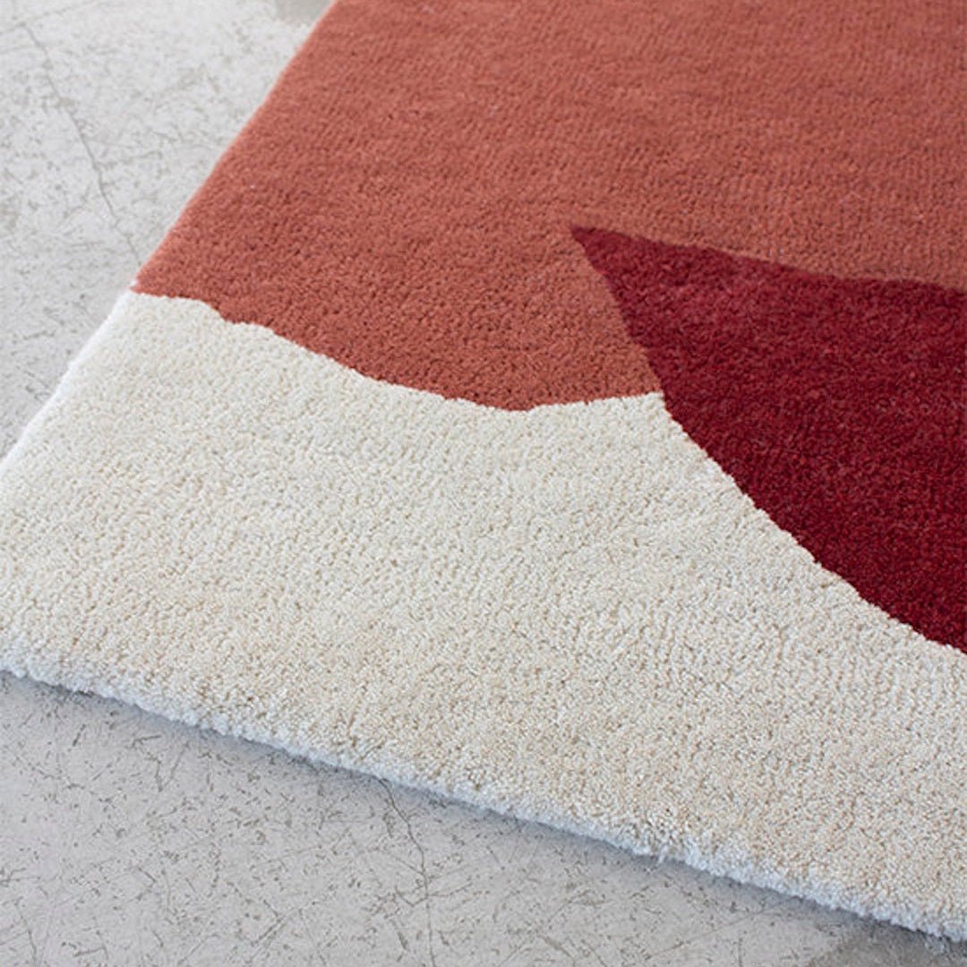 Scandi Wool Rug - Cloudberry - ökenhem