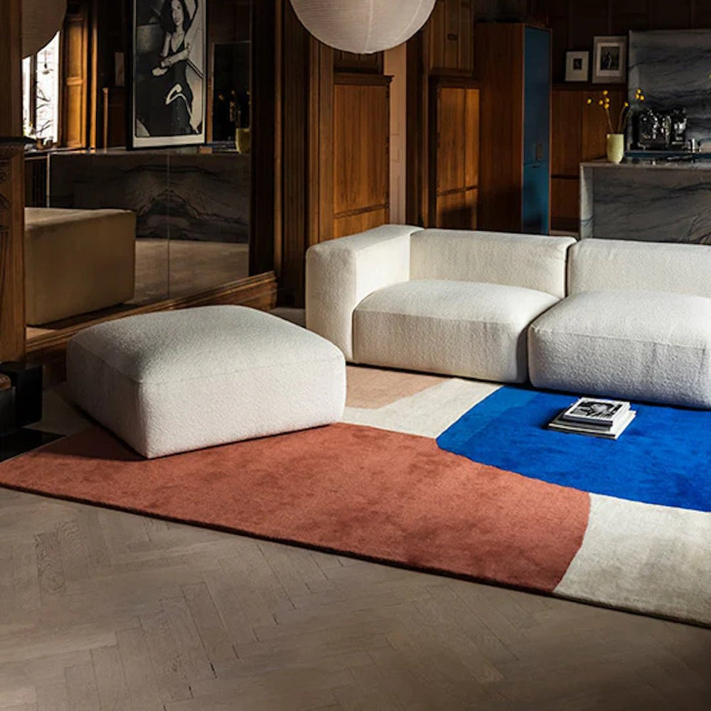 Scandi Wool Rug - Lake Patterned - ökenhem