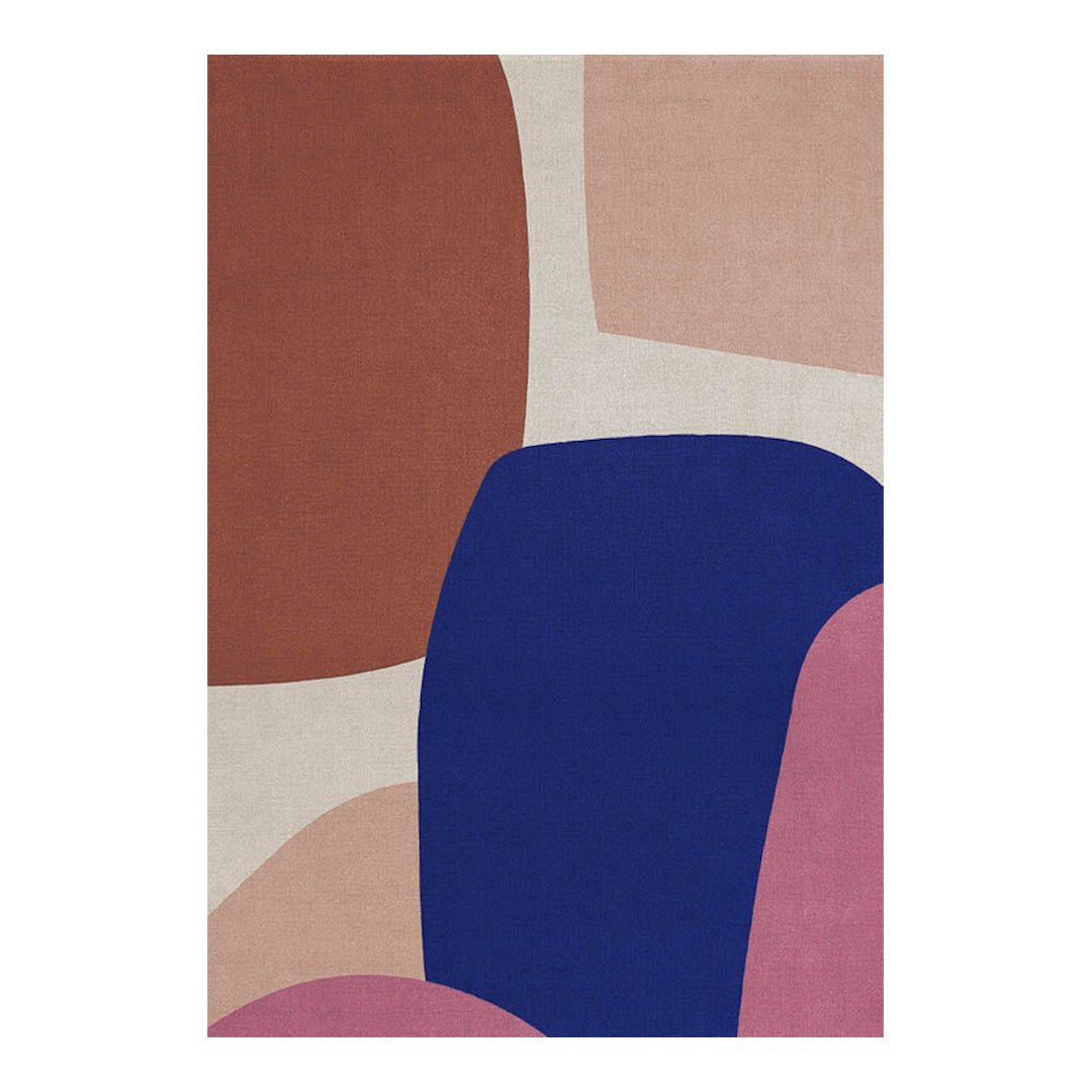 Scandi Wool Rug - Lake Patterned - ökenhem