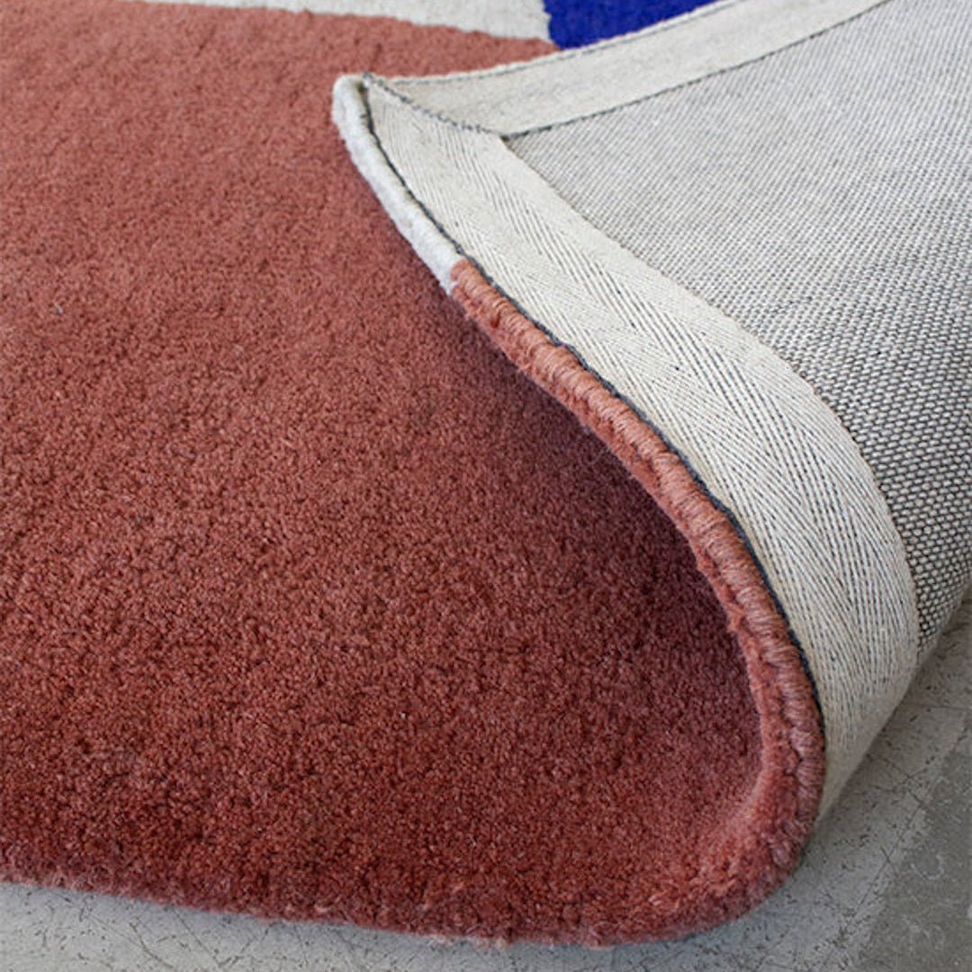 Scandi Wool Rug - Lake Patterned - ökenhem