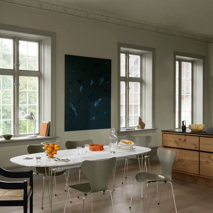 Series 7™ 3107 Chair Clear Lacquered Veneer - ökenhem