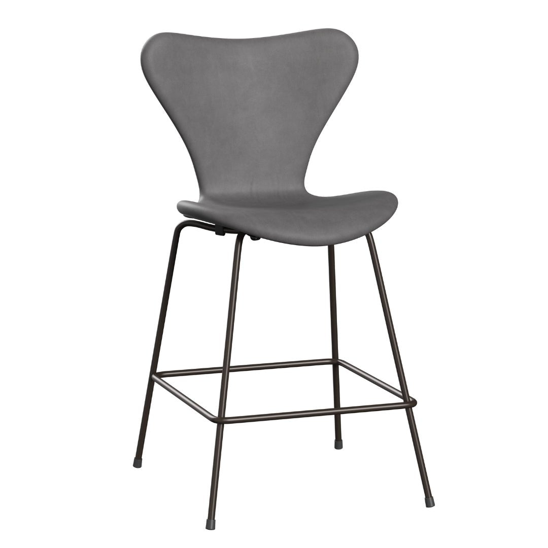 SERIES 7™ 3187 Counter Stool Fully Upholstered - Leather - ökenhem