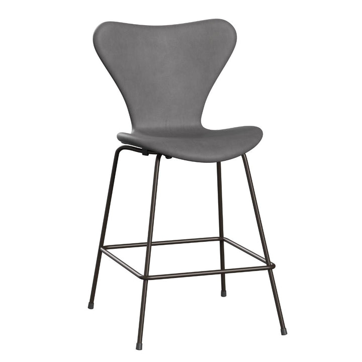 SERIES 7™ 3187 Counter Stool Fully Upholstered - Leather - ökenhem