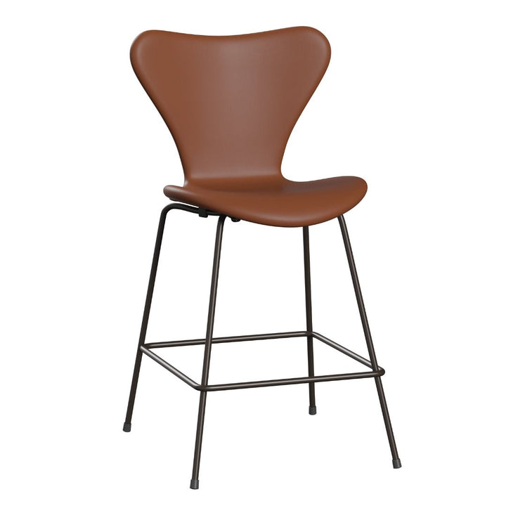 SERIES 7™ 3187 Counter Stool Fully Upholstered - Leather - ökenhem