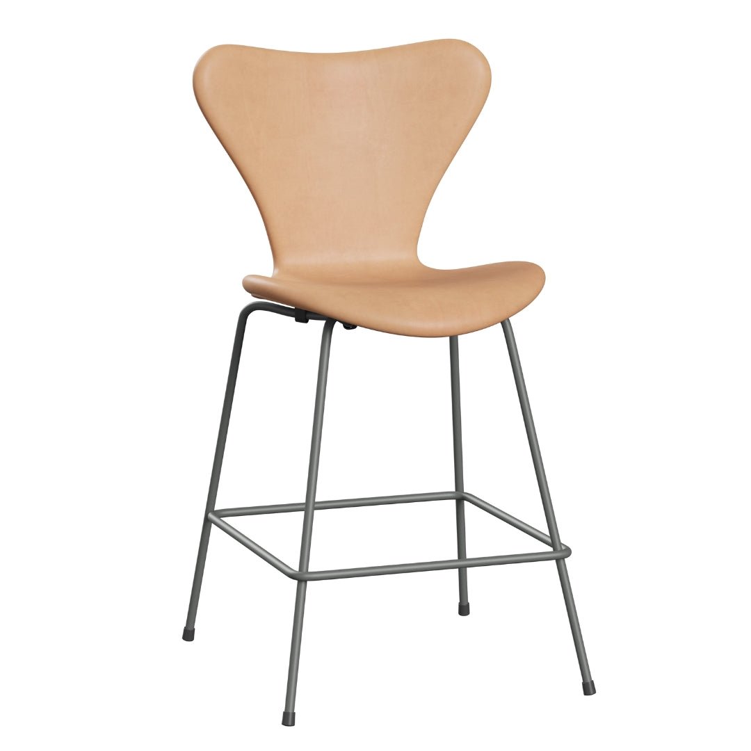 SERIES 7™ 3187 Counter Stool Fully Upholstered - Leather - ökenhem