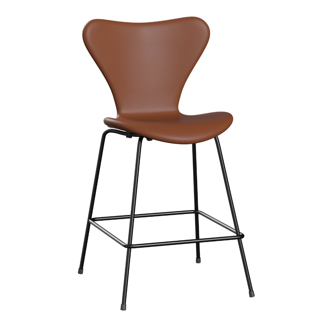 SERIES 7™ 3187 Counter Stool Fully Upholstered - Leather - ökenhem