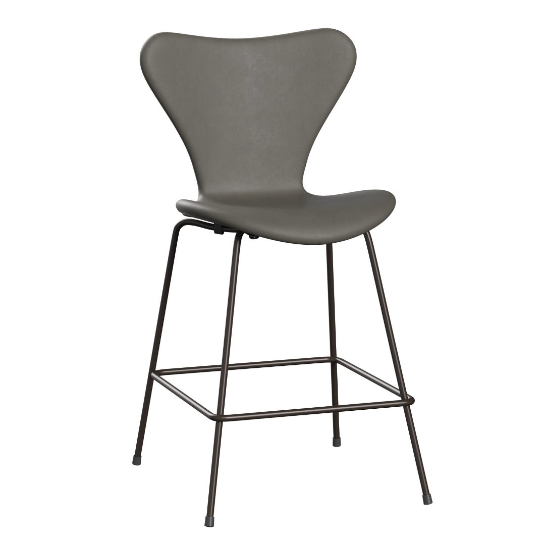 SERIES 7™ 3187 Counter Stool Fully Upholstered - Leather - ökenhem