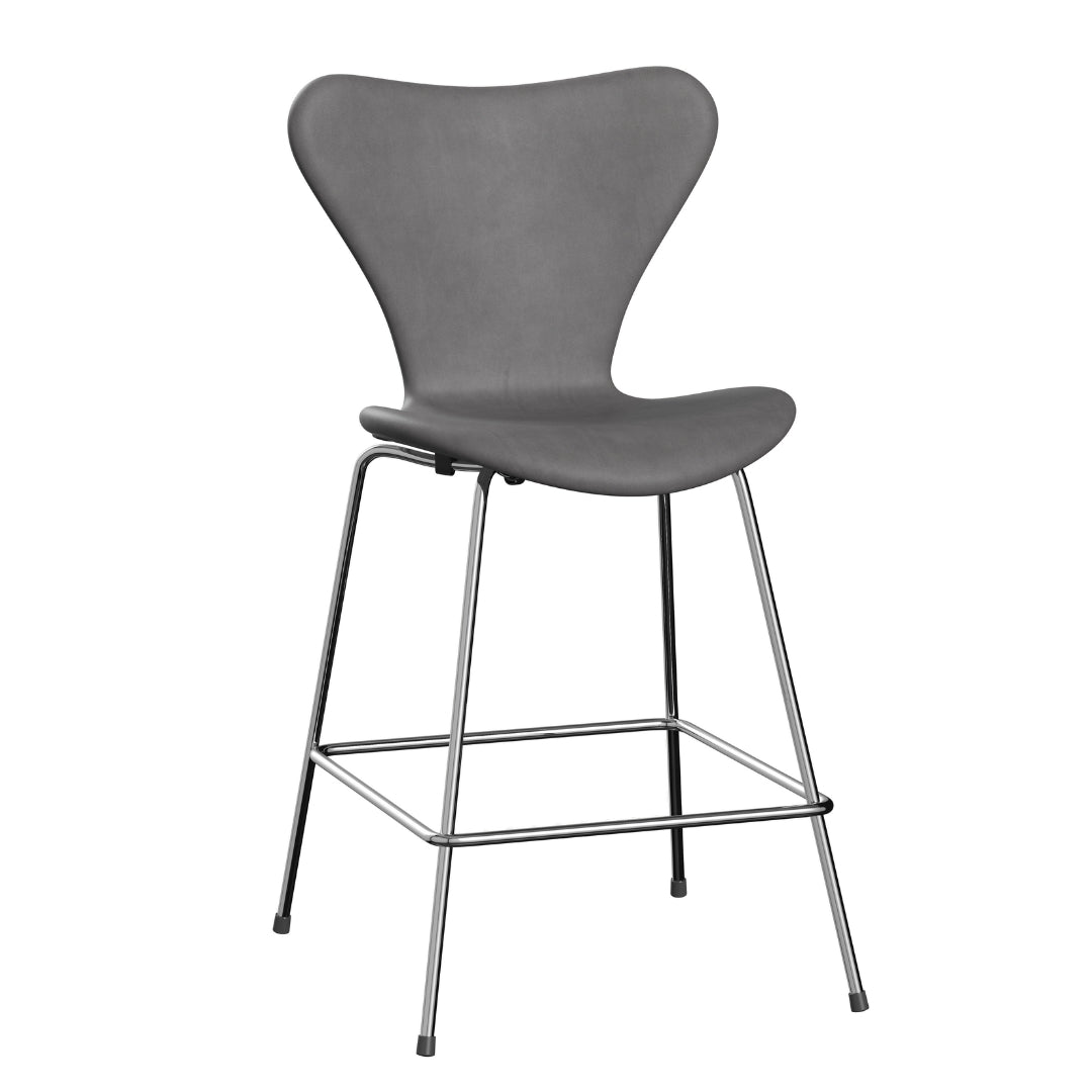 SERIES 7™ 3187 Counter Stool Fully Upholstered - Leather - ökenhem