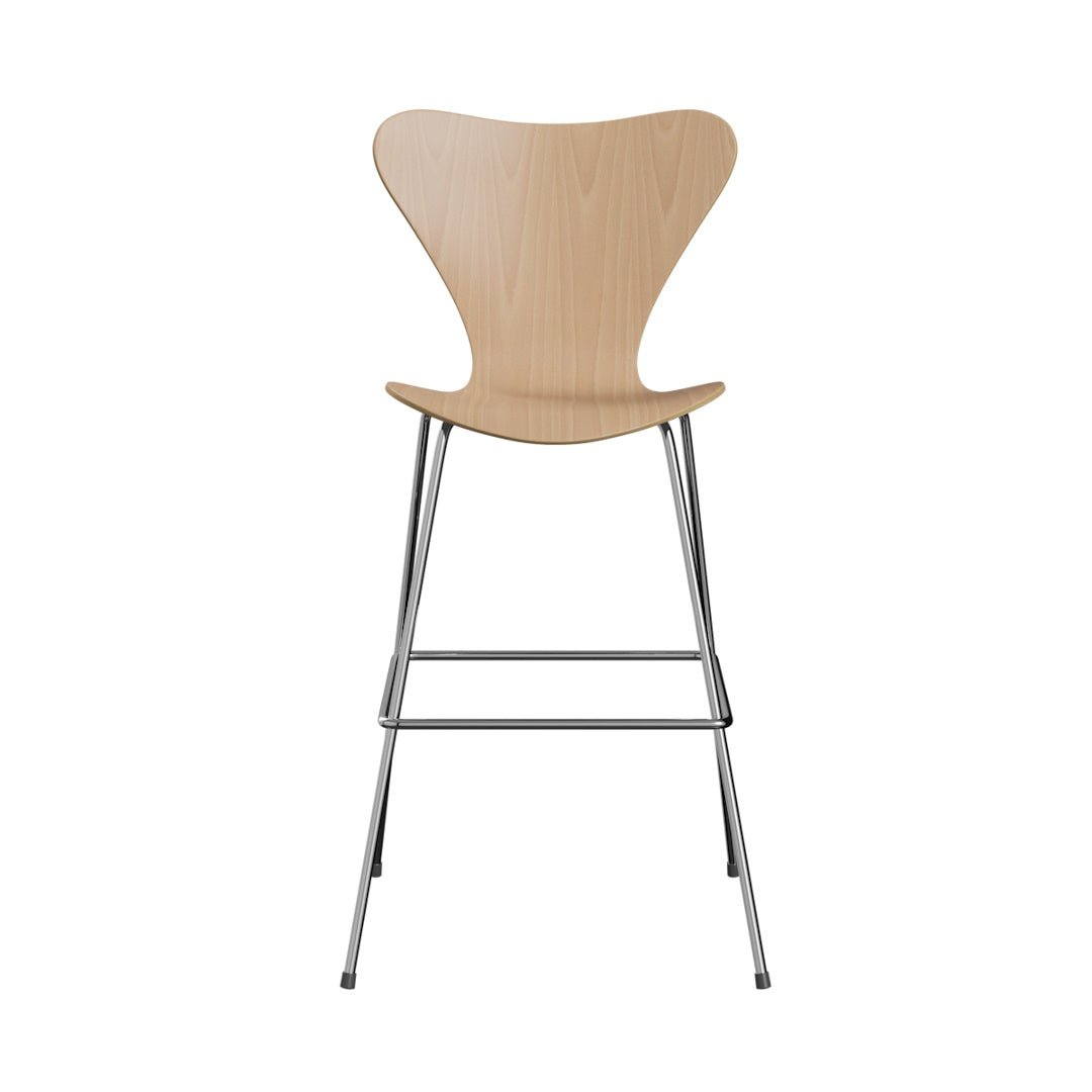 SERIES 7™ 3197 Barstool Clear Lacquered Veneer - ökenhem