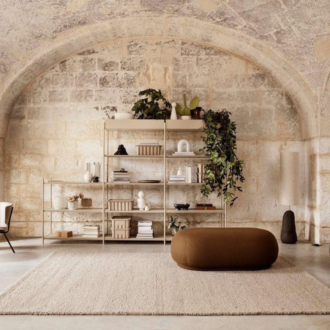 Shade Loop Rug - Light Beige - ökenhem