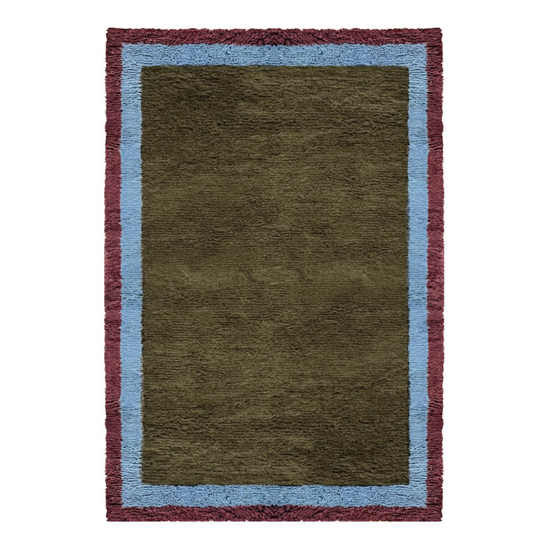 Shaggy Edge Wool Rug - Eden - ökenhem