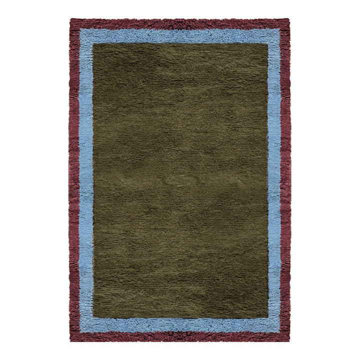 Shaggy Edge Wool Rug - Eden - ökenhem