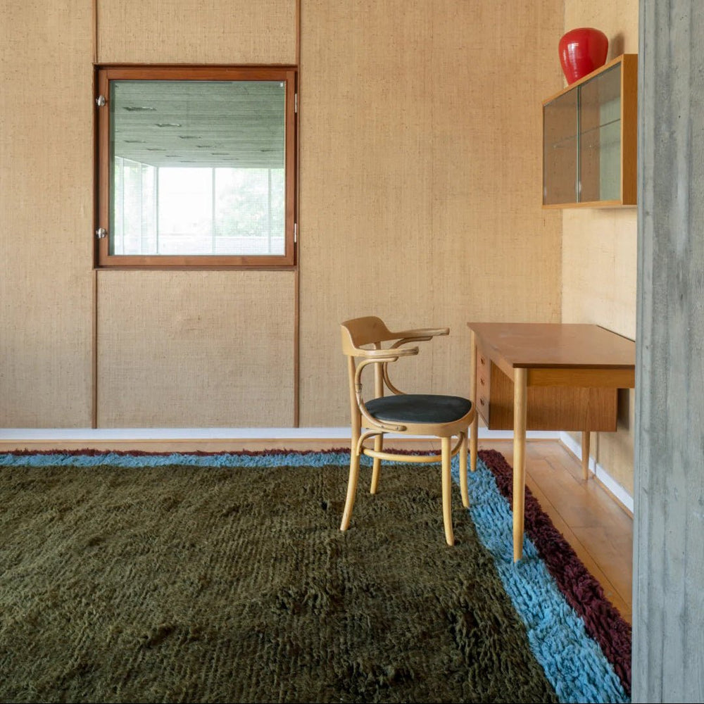 Shaggy Edge Wool Rug - Eden - ökenhem