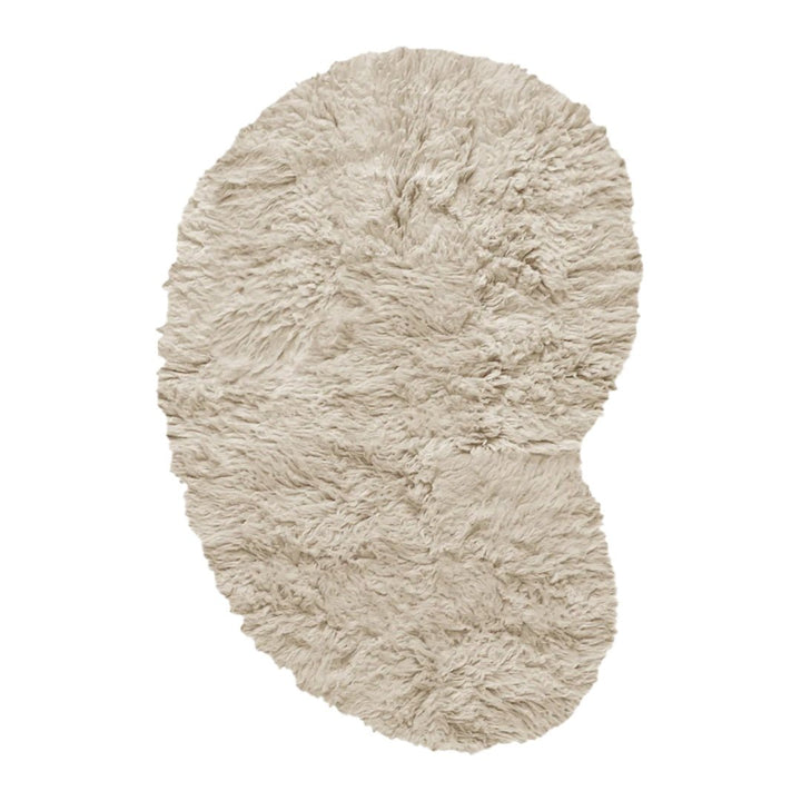 Shaggy Residue Wool Rug - Oatmeal - ökenhem