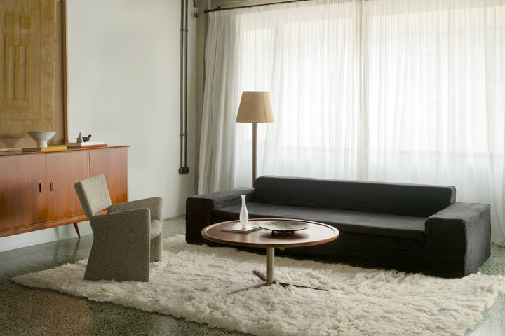 Shaggy Wool Rug - Bone White - ökenhem