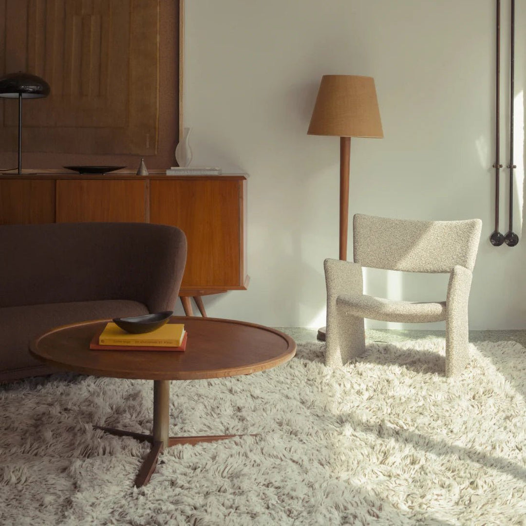 Shaggy Wool Rug - Mocha Melange - ökenhem