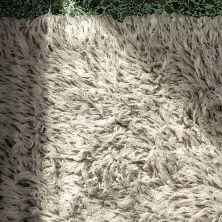Shaggy Wool Rug - Mocha Melange - ökenhem