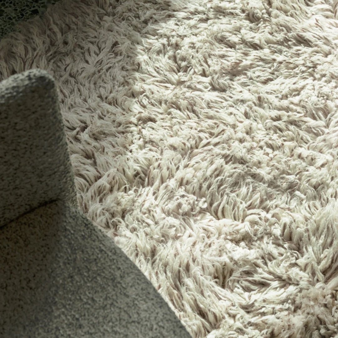 Shaggy Wool Rug - Mocha Melange - ökenhem