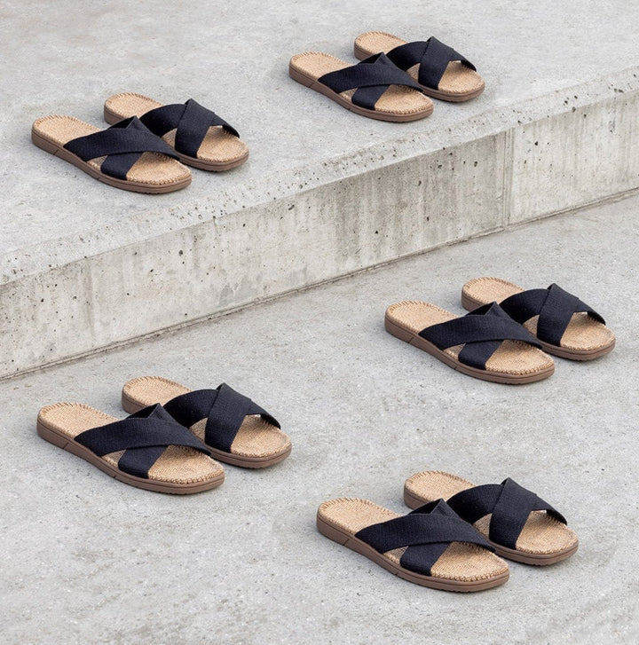 Shangies Unisex Jute Sandal - ökenhem