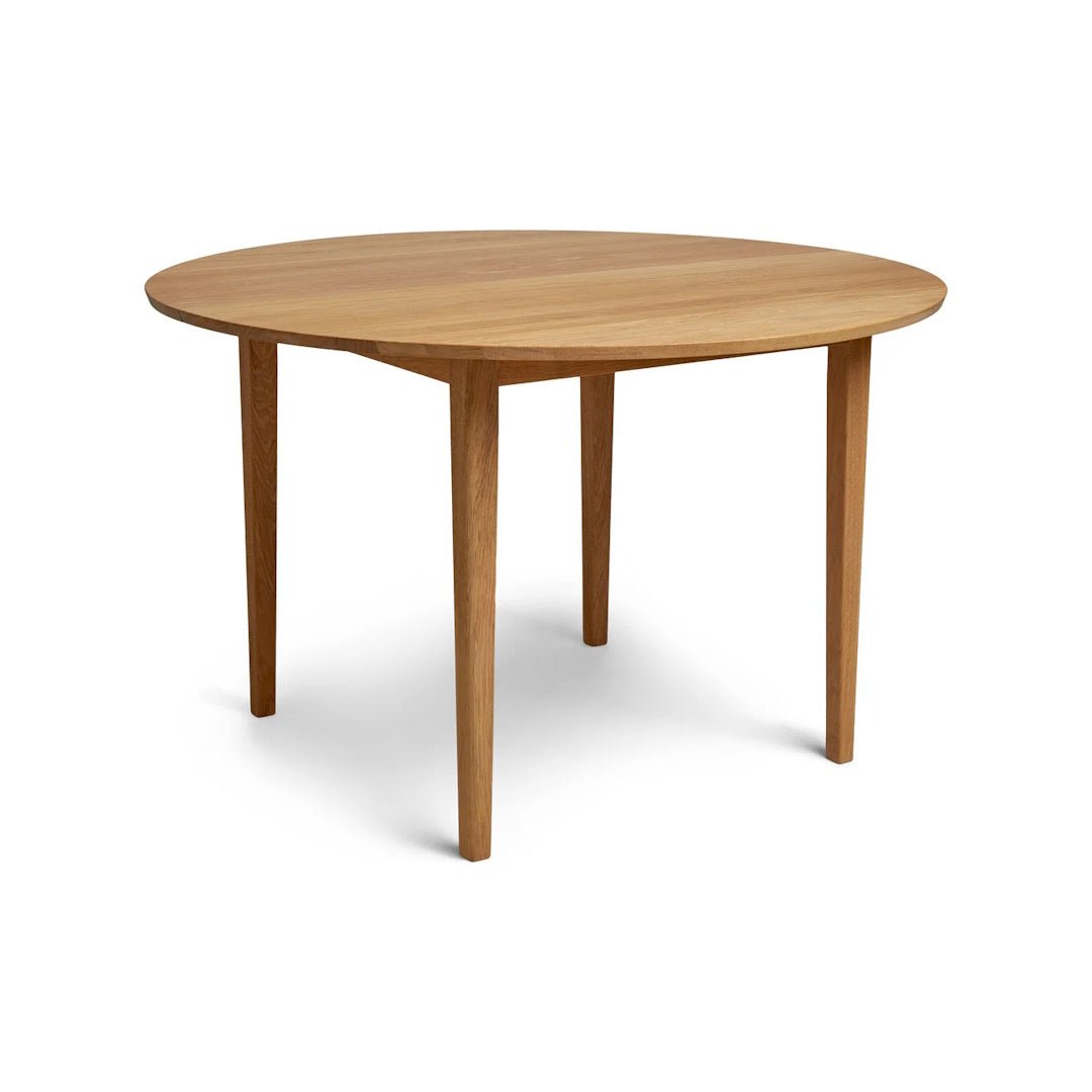 Sibast No 3 Table in Oak Natural Oil, Ø: 47.2" x H: 29.1"